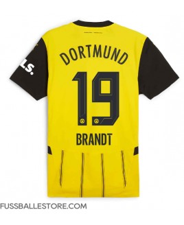 Günstige Borussia Dortmund Julian Brandt #19 Heimtrikot 2024-25 Kurzarm
